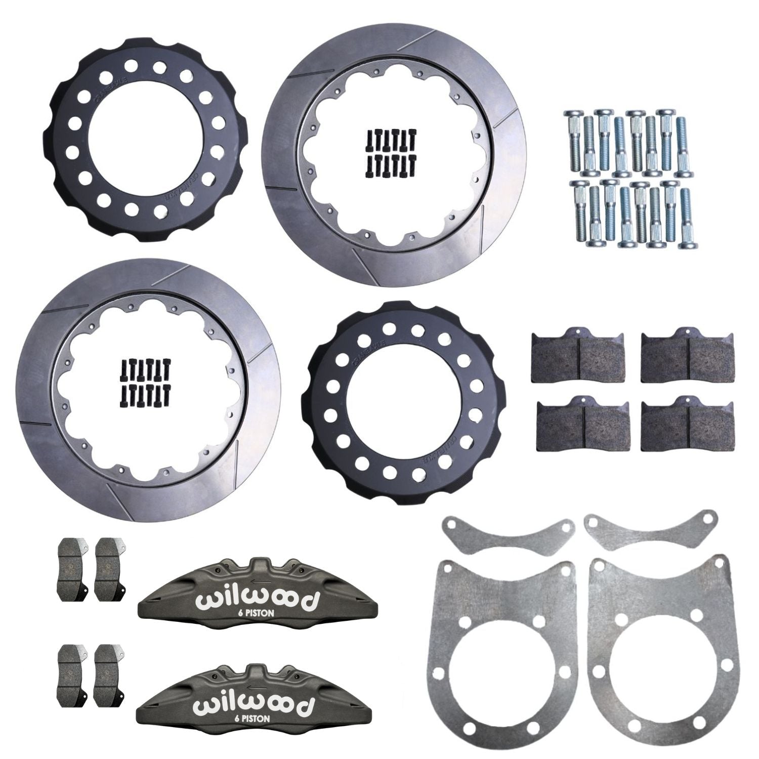 GM Dana 60 Wilwood 6 Piston Brake Kit – Lightweight 13.5 Rotor Upgrade