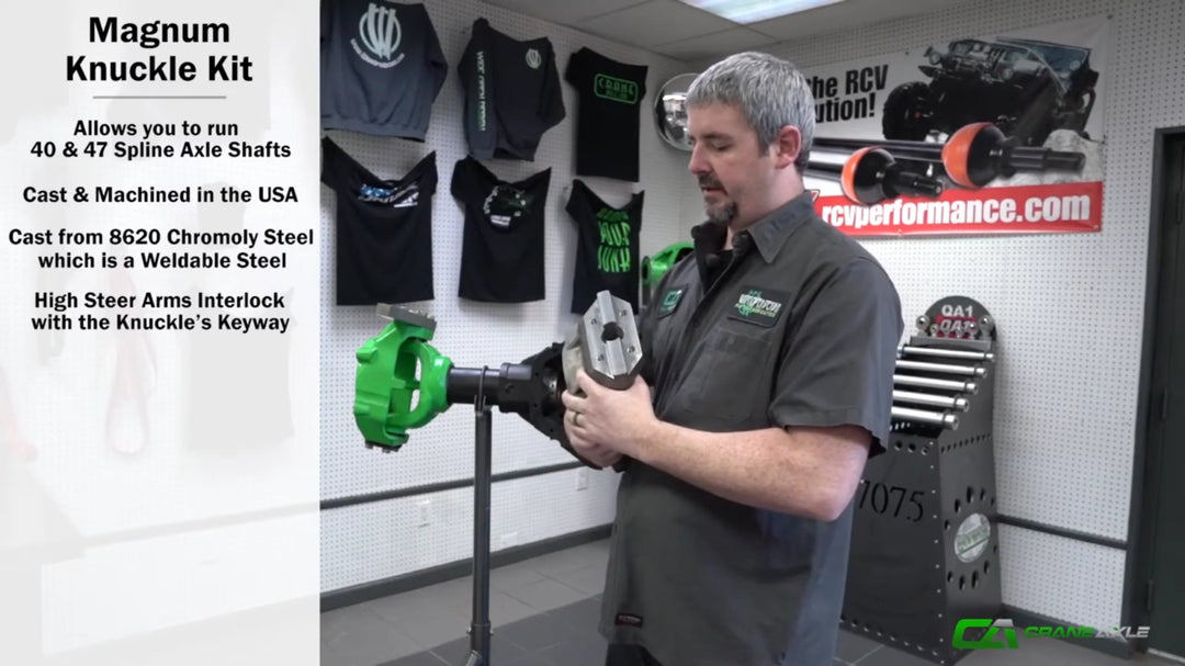 Maximum Strength: The Crane Axle Magnum Knuckle Kit Overview
