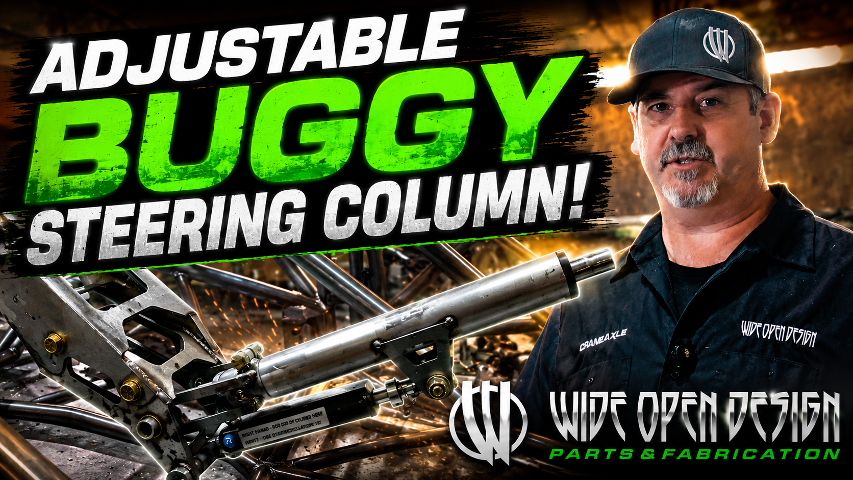 Steering Built Your Way: WOD Tilt Steering Column with Orbital Mount