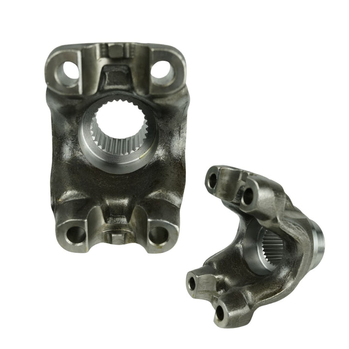 Two Forged U-Bolt Yoke for AAM 11.5 axle on a white background