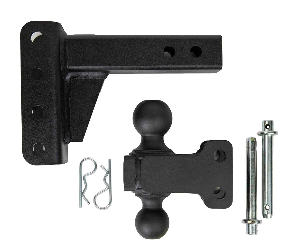 Yukon BulletProof 2" Medium Duty Hitch - MD202 - 2" - manufacturer photo 2; vehicle and optional accessories not included