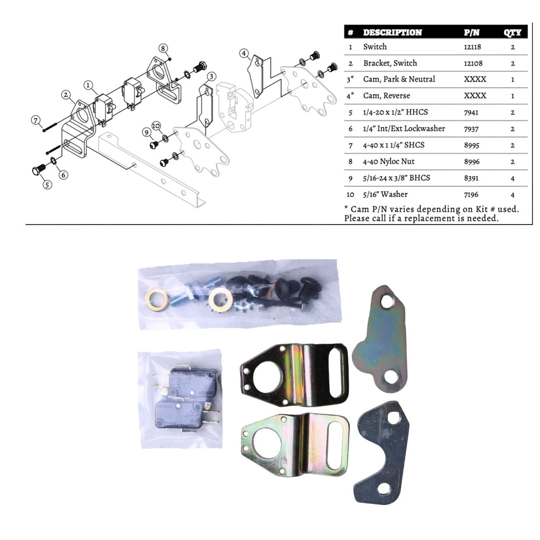 Winters Shifter Park/Neutral Double Safety Switch Kit