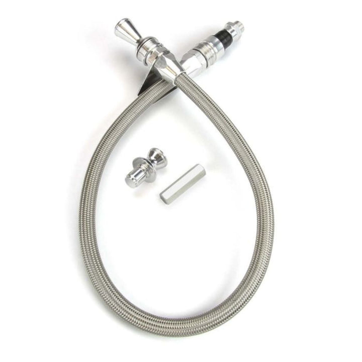 Lokar 26” Anchor-Tight Locking Firewall Mount Transmission Dipstick (TH350 / TH400)