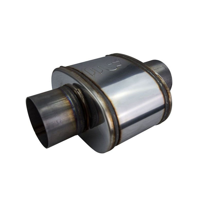 5x8 performance muffler for LS exhaust system on a white background