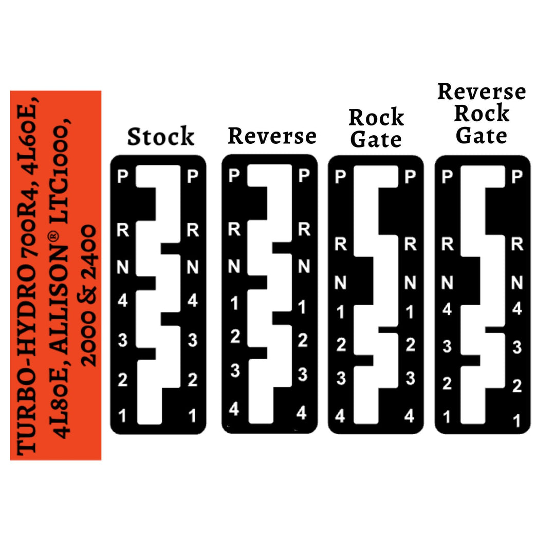 Winters Sidewinder Shifter for 700R4 &amp; 4L60E - Stock Shifter