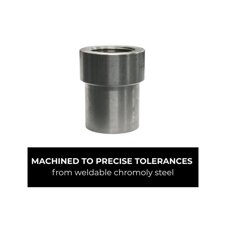 1-1/4"-12 Tube Adapter – 2" x .250 Wall Tube