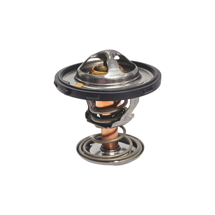 187 degree LS engine thermostat with gasket on a white background