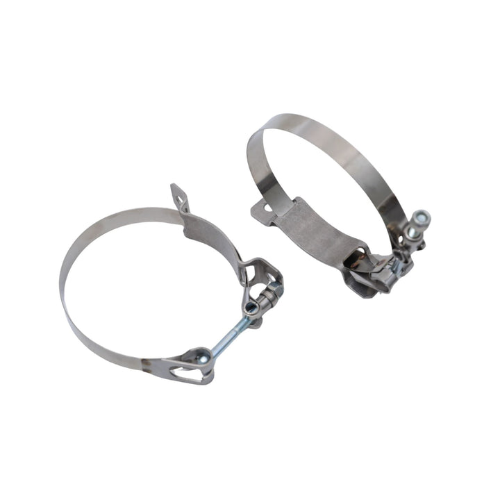 3 quart oil accumulator mounting brackets
 on a white background