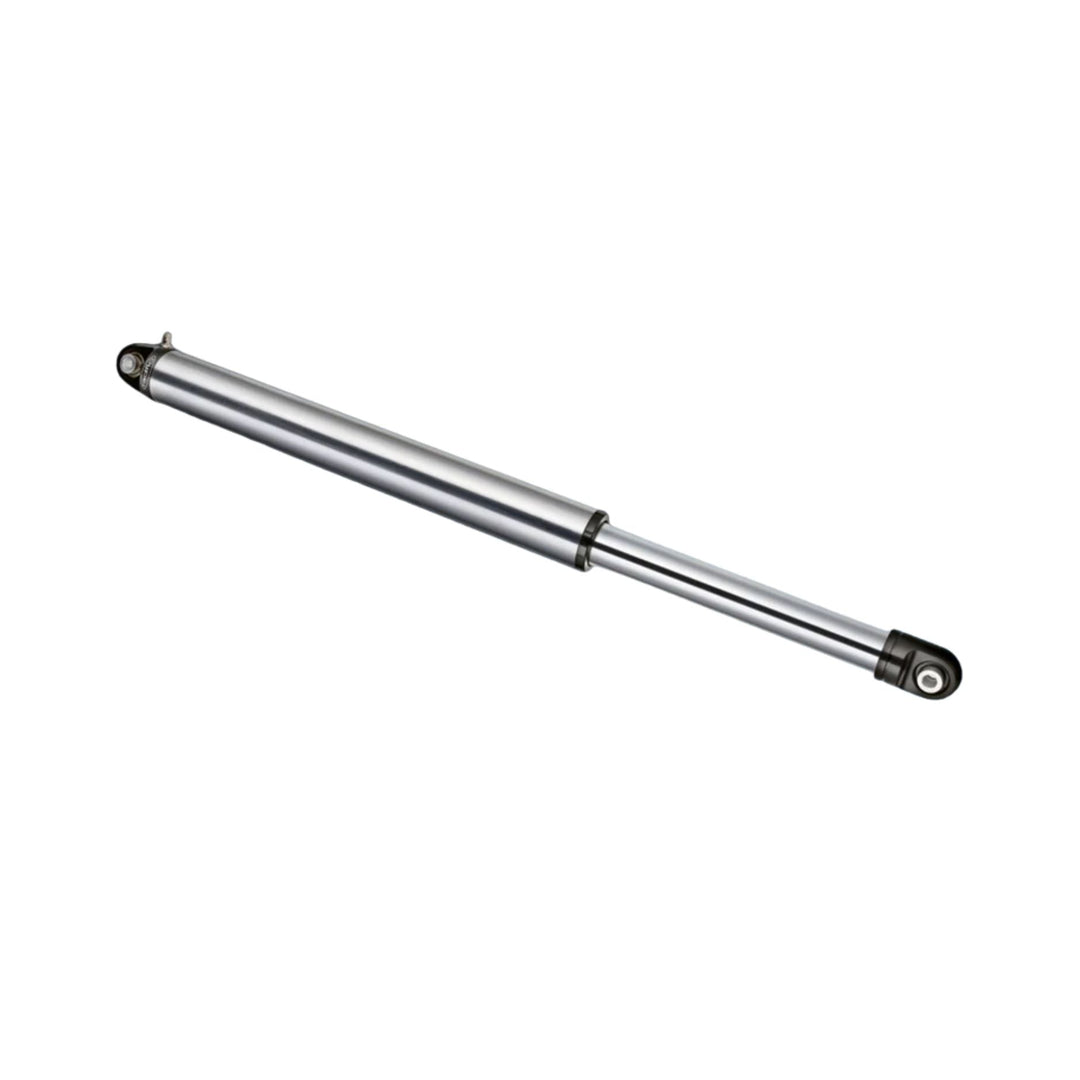 nitrogen adjustable off road air shock on a white background