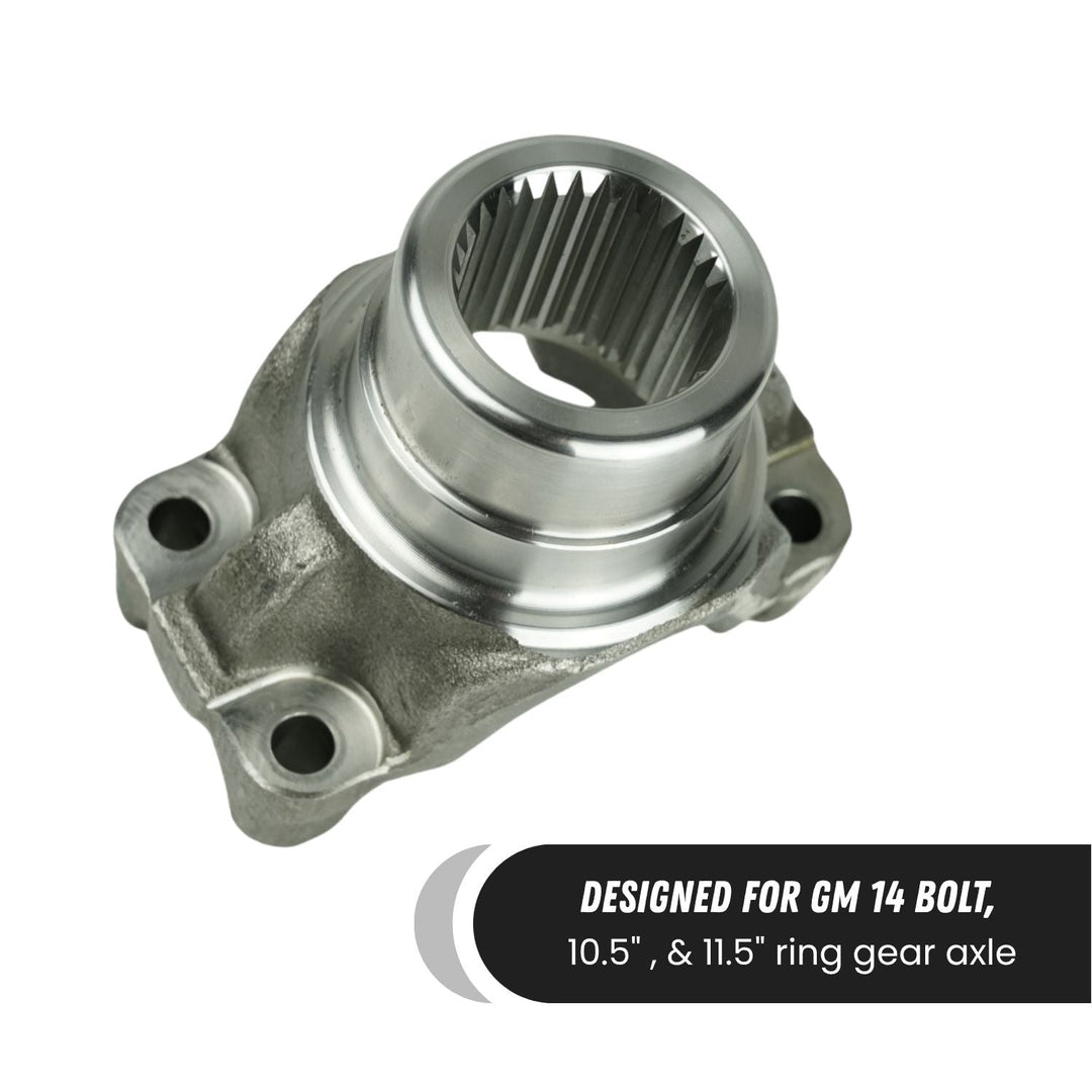 forged 1410 driveshaft yoke designed for GM 14 bolt, 10.5