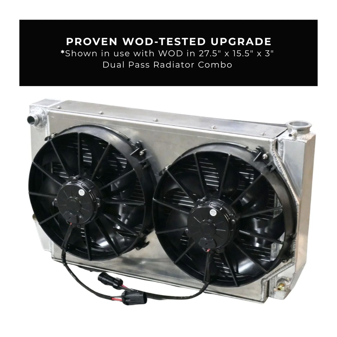 SPAL 12" Electric Radiator Fan – 1870 CFM – 12V
