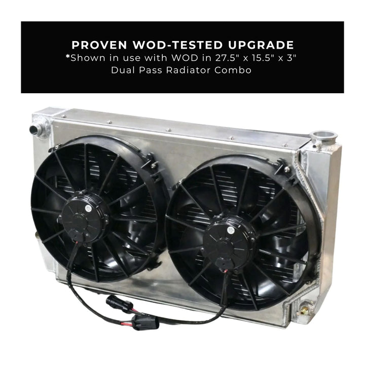 SPAL 12" Electric Radiator Fan – 1870 CFM – 12V