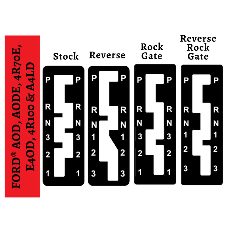 Winters Sidewinder Shifter for Ford AODE &amp; 4R70E - Stock Shifter