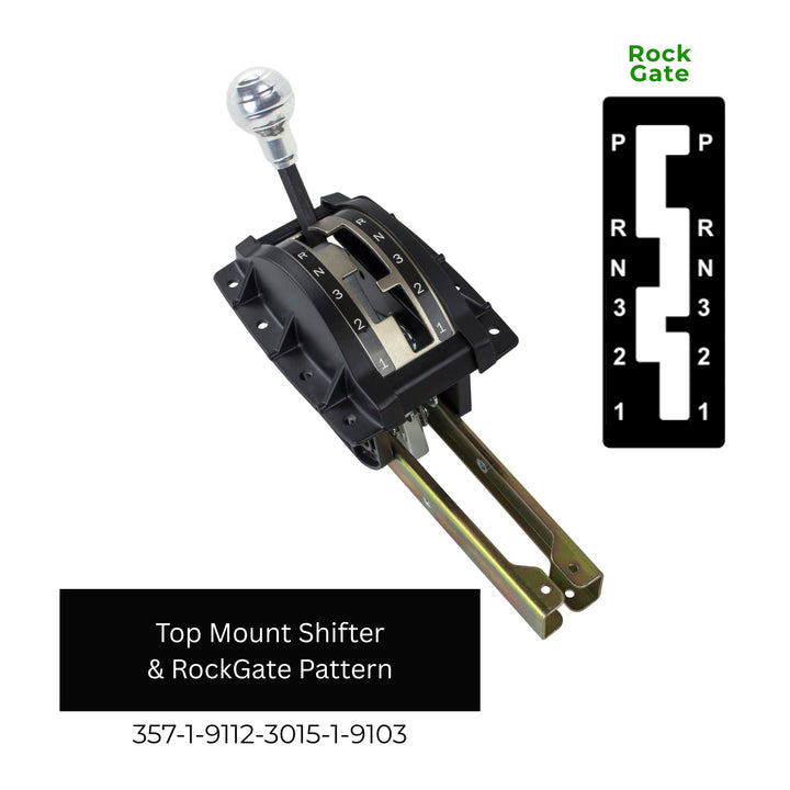 Winters Sidewinder Shifter for Ford C-4 - Stock Shifter
