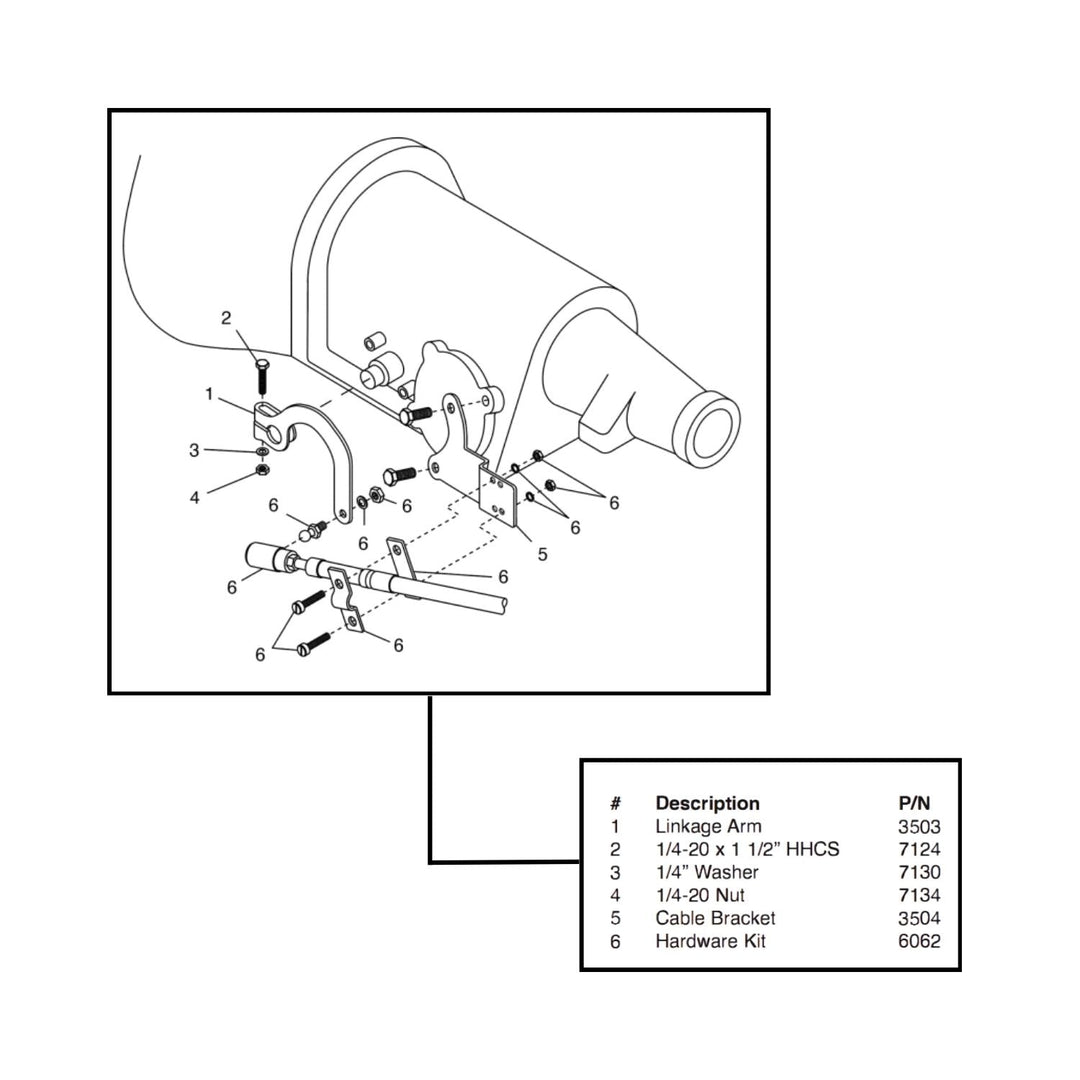 Winters Sidewinder Ford C4 Shift Linkage Kit