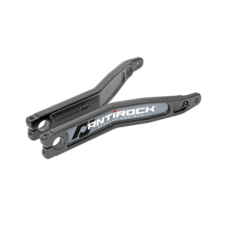 Forged AntiRock steel arms for Jeep JK on a white background