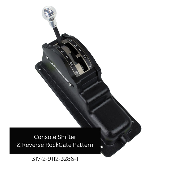 Winters Sidewinder Shifter for Toyota A340 &amp; Jeep AW4- Stock Shifter