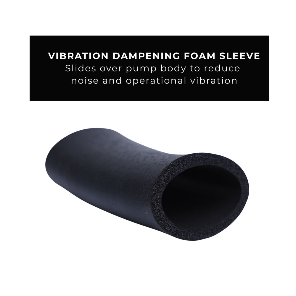 GSL392 fuel pump mounting kit with vibration dampening foam sleeve on a white background with text describing its function.