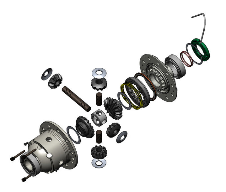 Photo - Primary Performance Dana 44 air locker exploded diagram