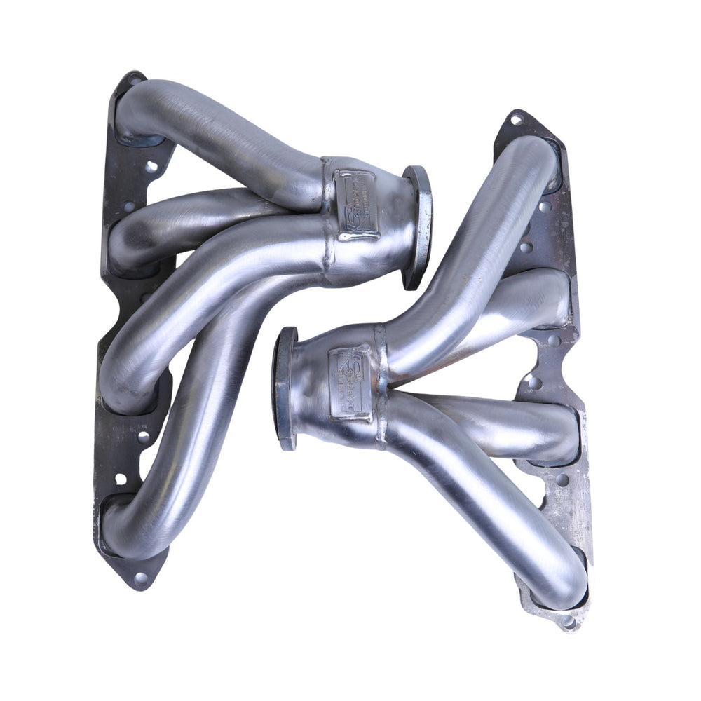 Sanderson Chevy Big Block Hugger Headers - Raw Steel