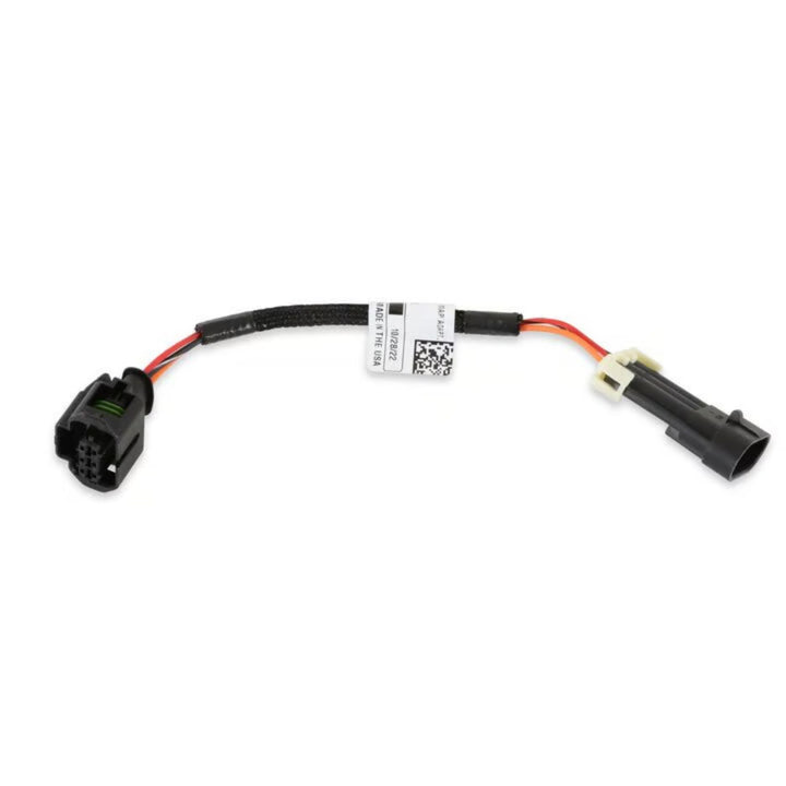Holley LS3 MAP sensor adapter harness
 with connectors on a white background