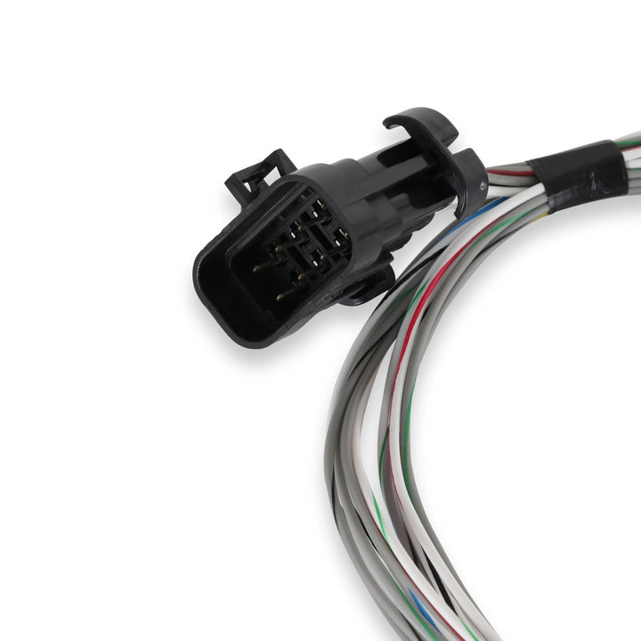 Terminator X Max auxiliary wiring harness with connector on a white background