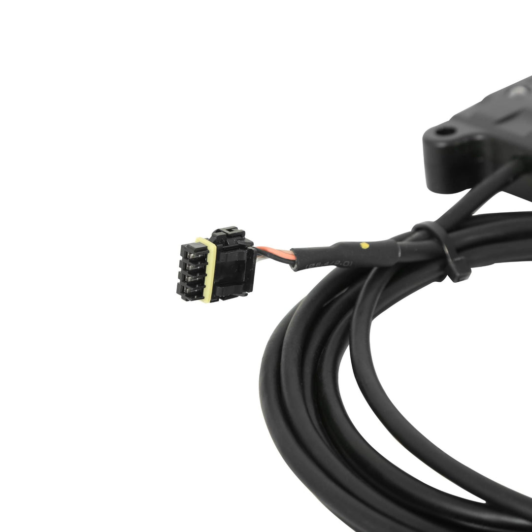 Black Terminator X smartphone tuning cable with connectors on a white background