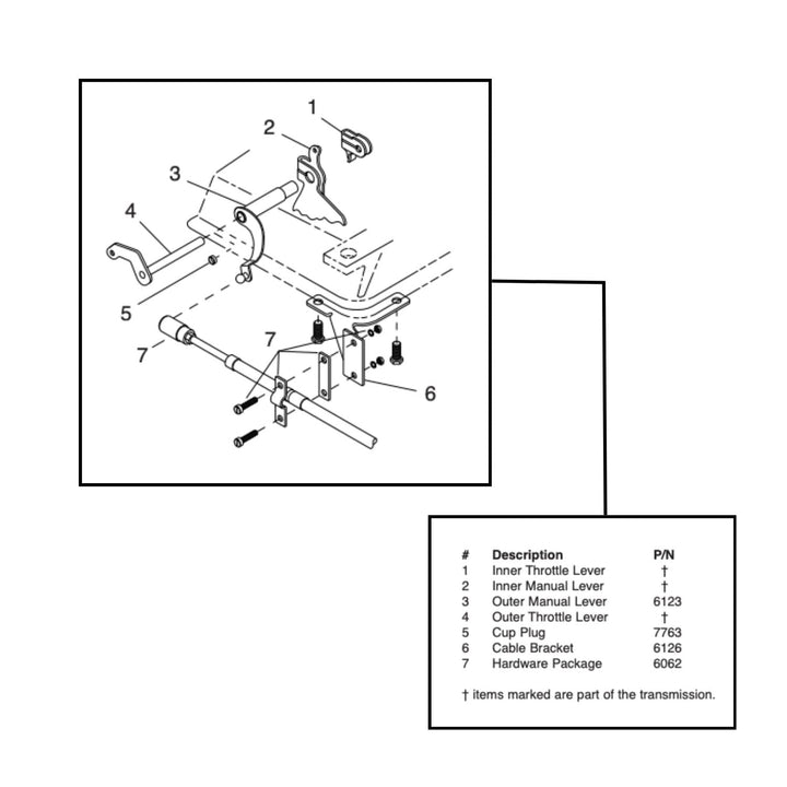Winters Shifter Chevy Powerglide Shift Linkage
