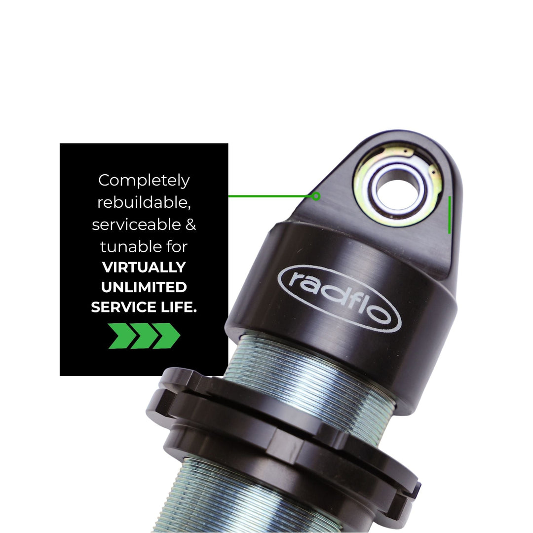 Radflo 2.0 Emulsion Coilover Shock - 7/8″ Shaft