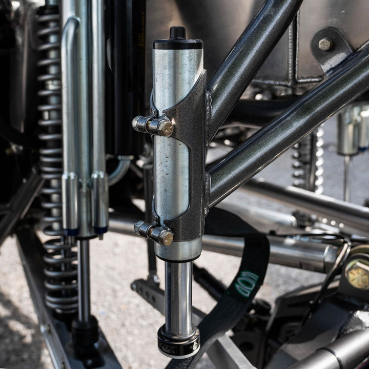 Radflo 2.0 Hydraulic Bump Stops with Tall Weld-On Bump Stop Cans Kit (2", 3", or 4" Travel)