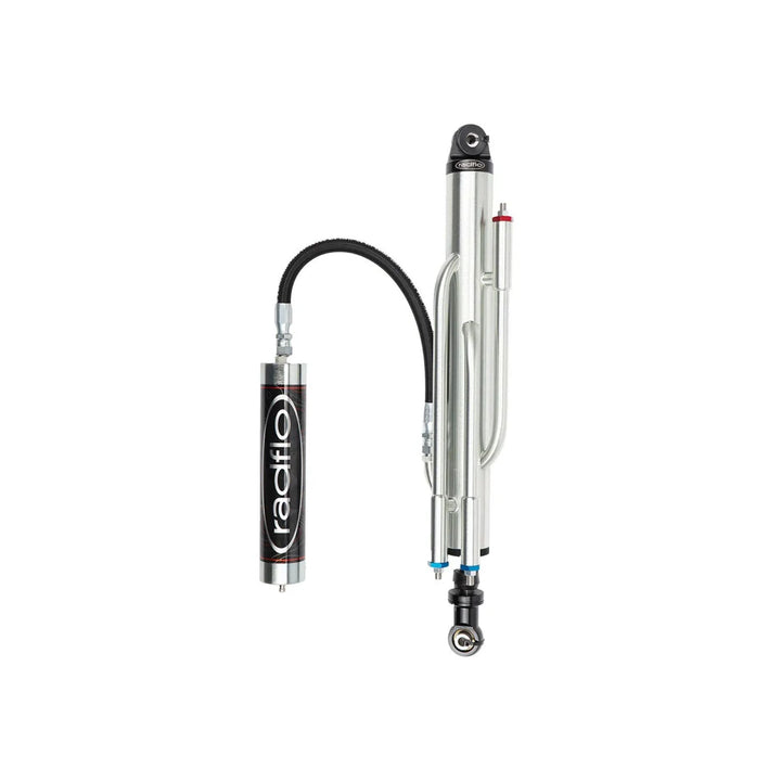 Radflo 2.5 3-Tube Bypass Shock w/ Remote Res. (30" Hose &amp; 3/4" Tubes)