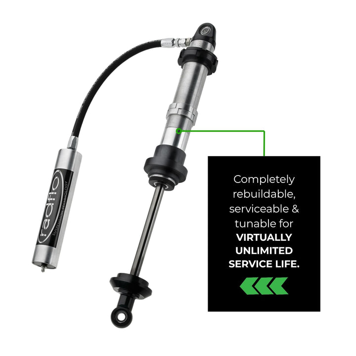 Radflo 2.5 Coilover w/ Remote Reservoir - 7/8″ Shaft