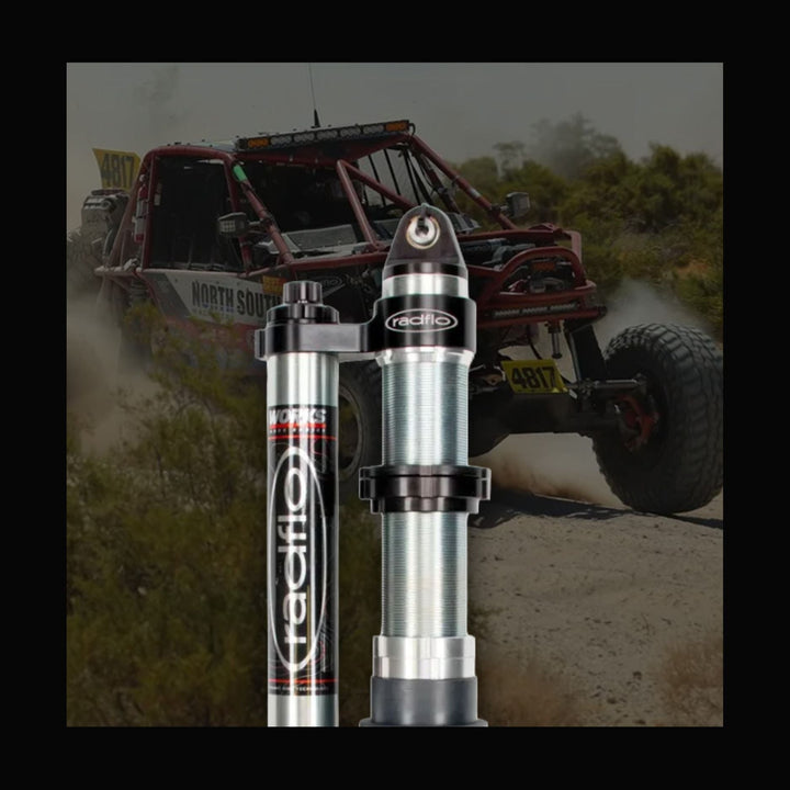 off road internal bypass suspension with &