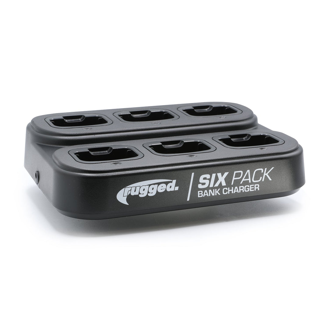 Six GMRS Handheld Radios &amp; Bank Charger Bundle - Rugged Radios - Product image 4