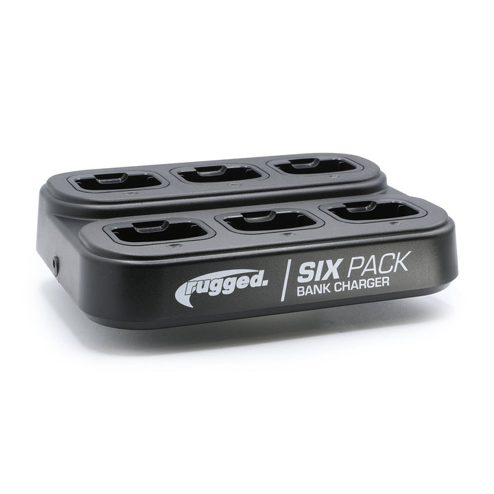 Six GMRS Handheld Radios &amp; Bank Charger Bundle - Rugged Radios - Product image 4