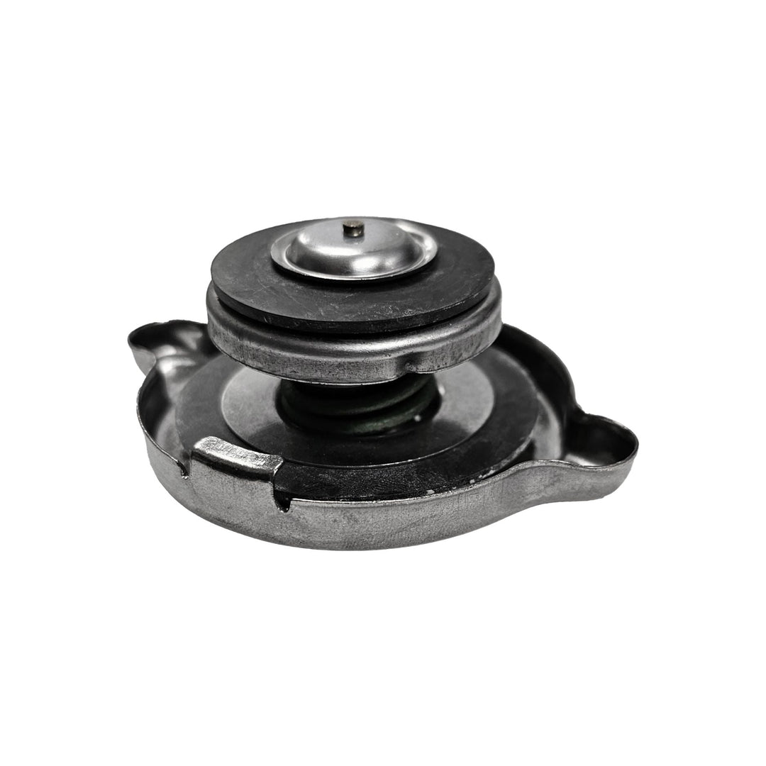 high performance radiator cap for off-road builds on a white background