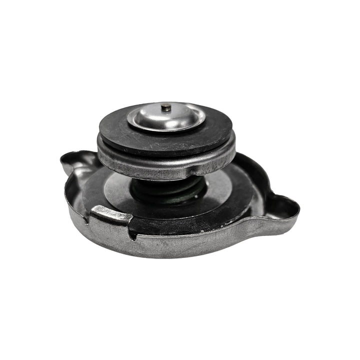 high performance radiator cap for off-road builds on a white background