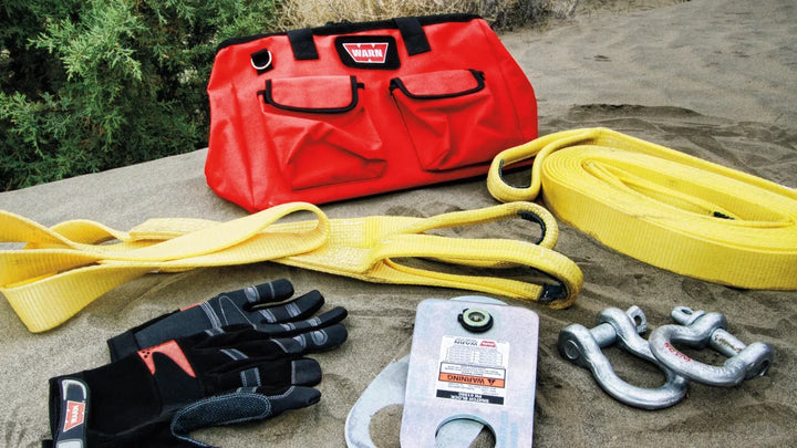 WARN Medium-Duty Recovery Kit - Additional product or usage view; optional equipment shown separately
