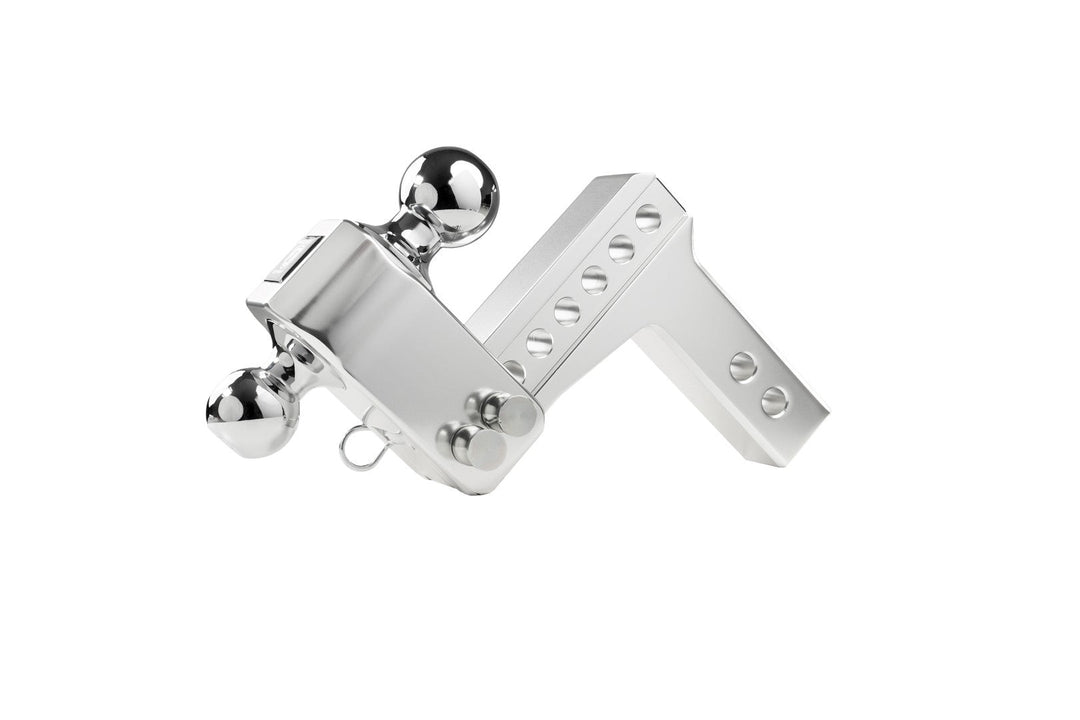 Yukon BulletProof 2" Aluminum Medium Duty Hitch - AL204 - 4" - manufacturer photo 2; vehicle and optional accessories not included