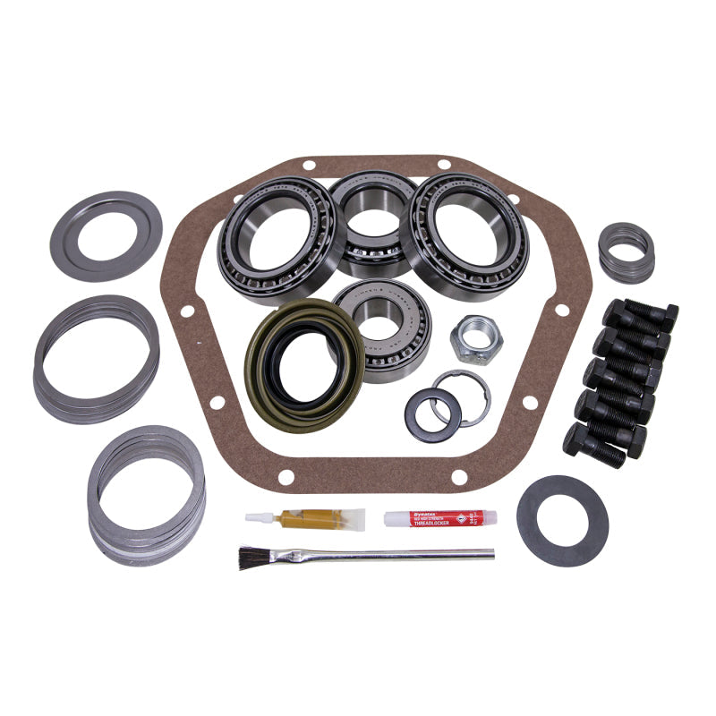 Dana 70 master overhaul kit for rear differentials on a white background
