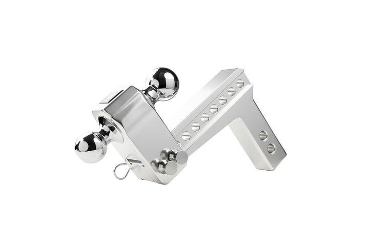 Yukon BulletProof 2" Aluminum Medium Duty Hitch - AL206 - 6" - manufacturer photo 2; vehicle and optional accessories not included