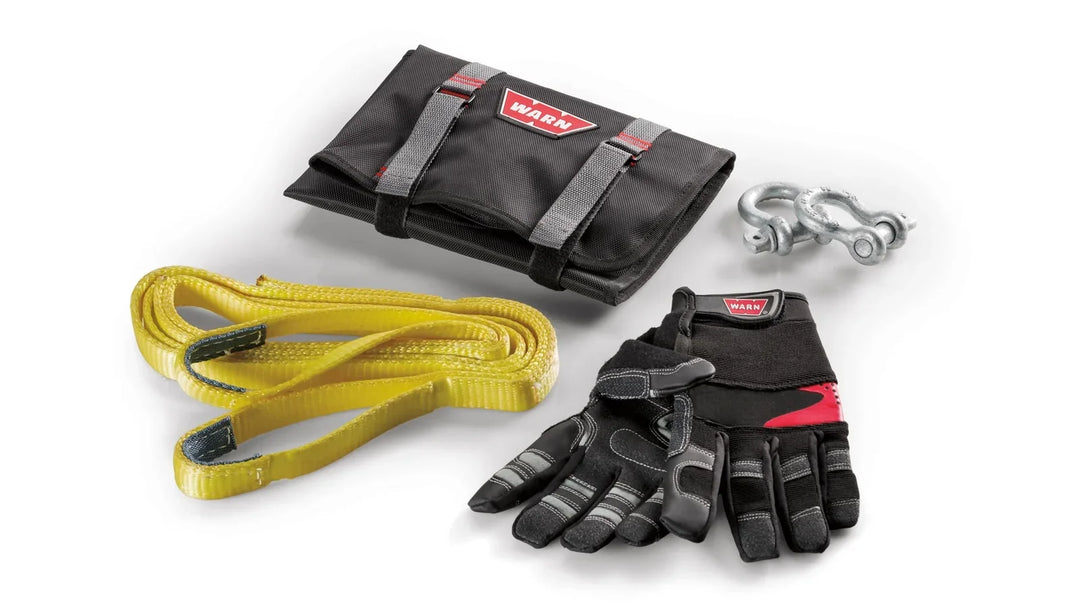 WARN Tool Roll Recovery Kit - Product and included kit contents