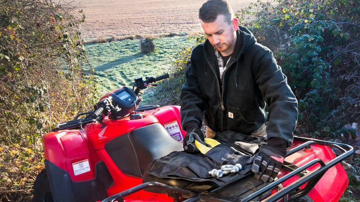 WARN Tool Roll Recovery Kit - Additional product or usage view; optional equipment shown separately