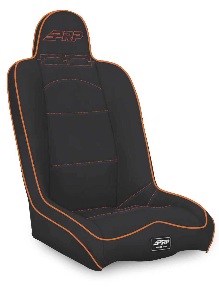 PRP Daily Driver High Back Suspension Seat – Low Containment