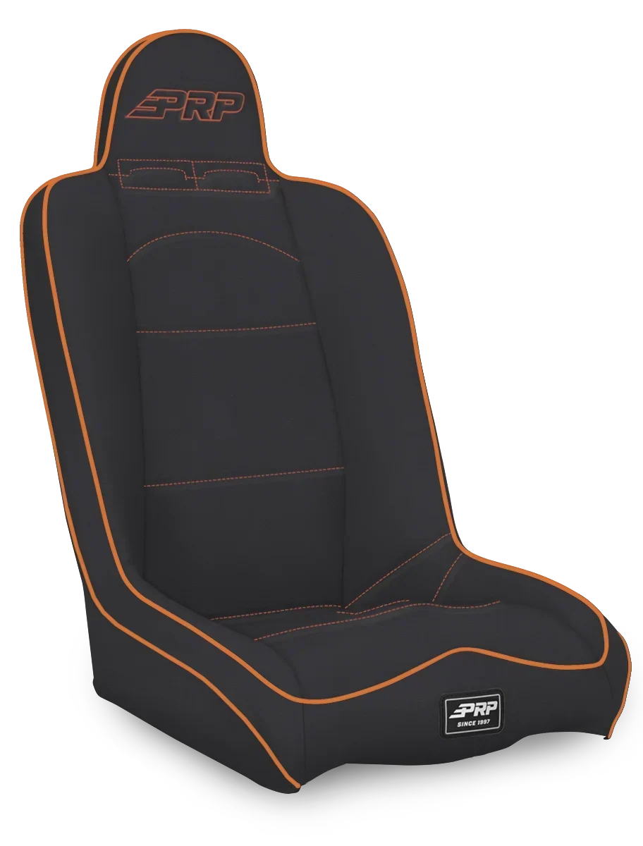 PRP Daily Driver High Back Suspension Seat – Low Containment