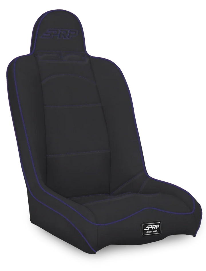 PRP Daily Driver High Back Suspension Seat – Low Containment