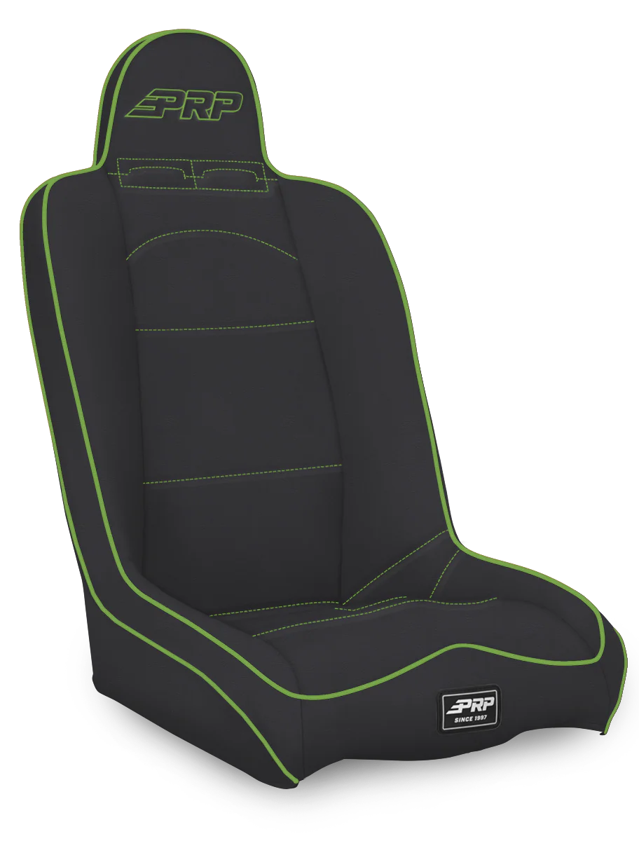 PRP Daily Driver High Back Suspension Seat – Low Containment