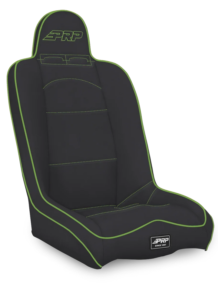 PRP Daily Driver High Back Suspension Seat – Low Containment