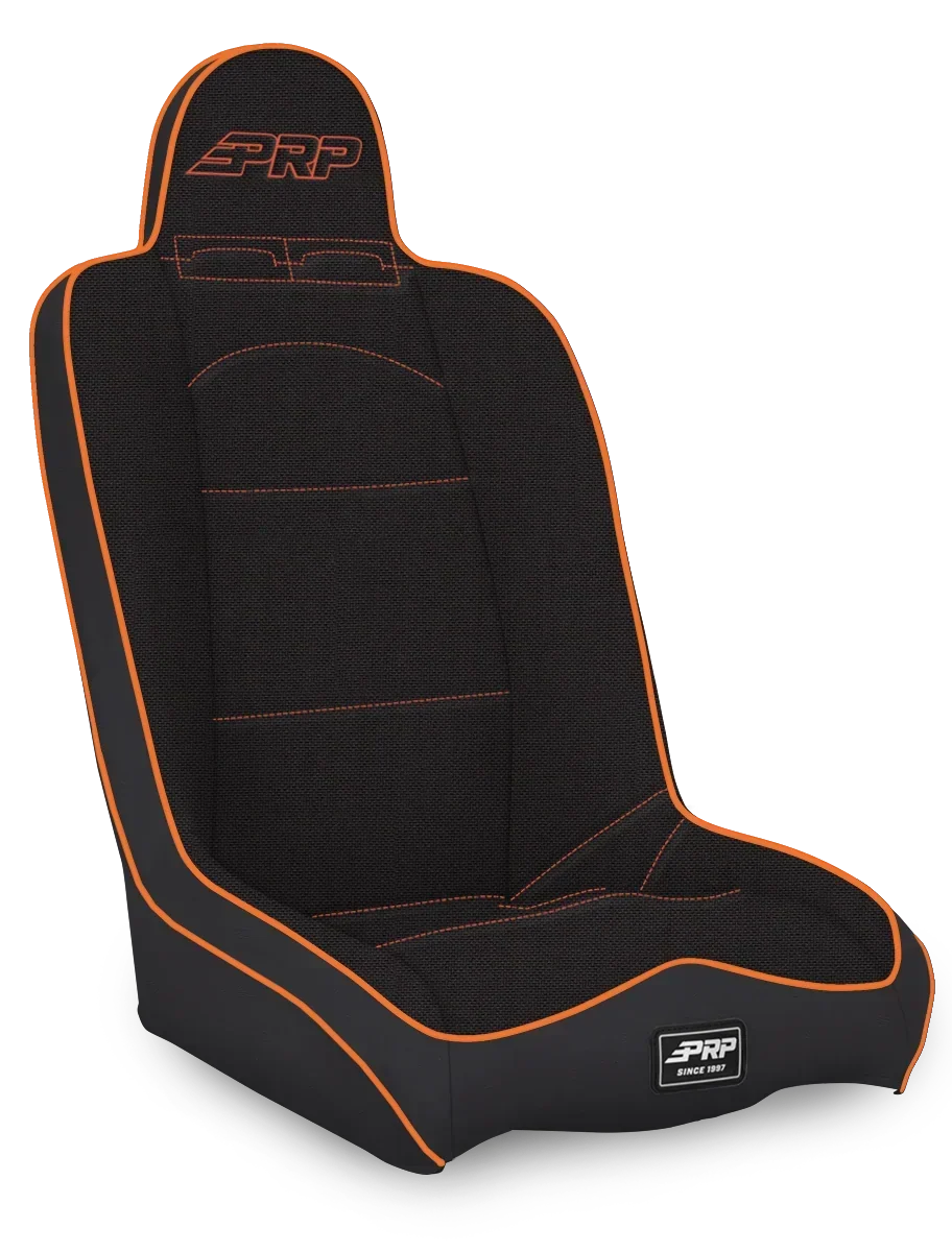PRP Daily Driver High Back Suspension Seat – Low Containment