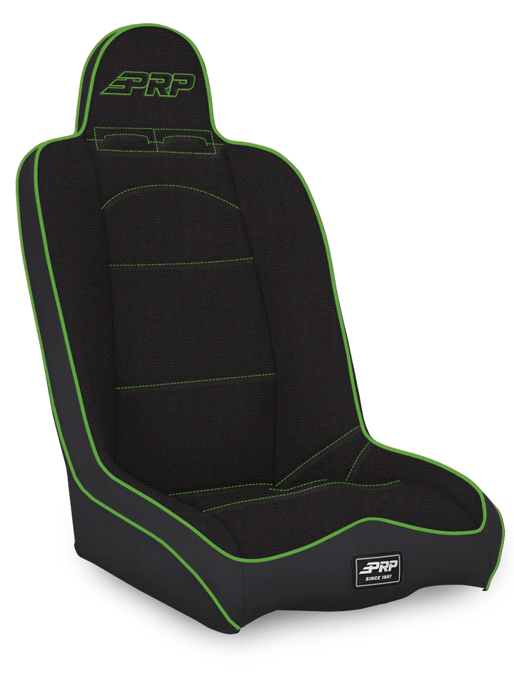 PRP Daily Driver High Back Suspension Seat – Low Containment